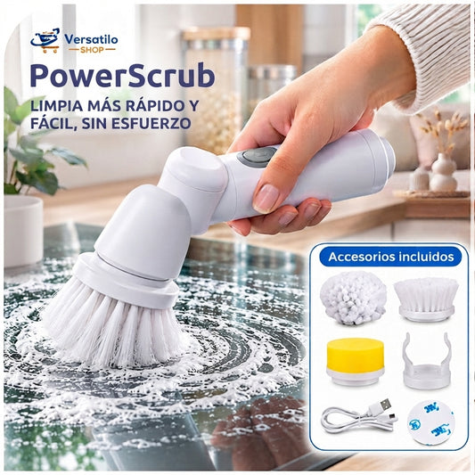 PowerScrub - Elimina la mugre difícil en minutos